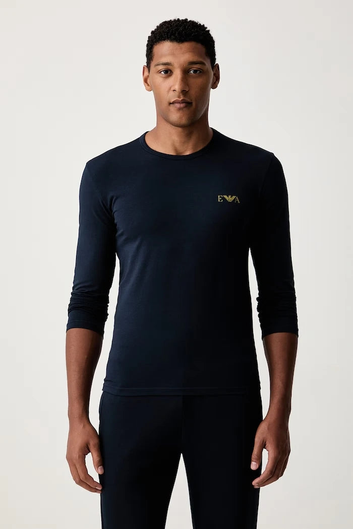 Emporio Armani Underwear Erkek Uzun Kollu Ev Bluzu