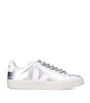 Veja Silver Leather Campo Sneakers