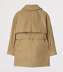 Burberry Kids Cotton Hooded Trench Coat (3-12 Years)