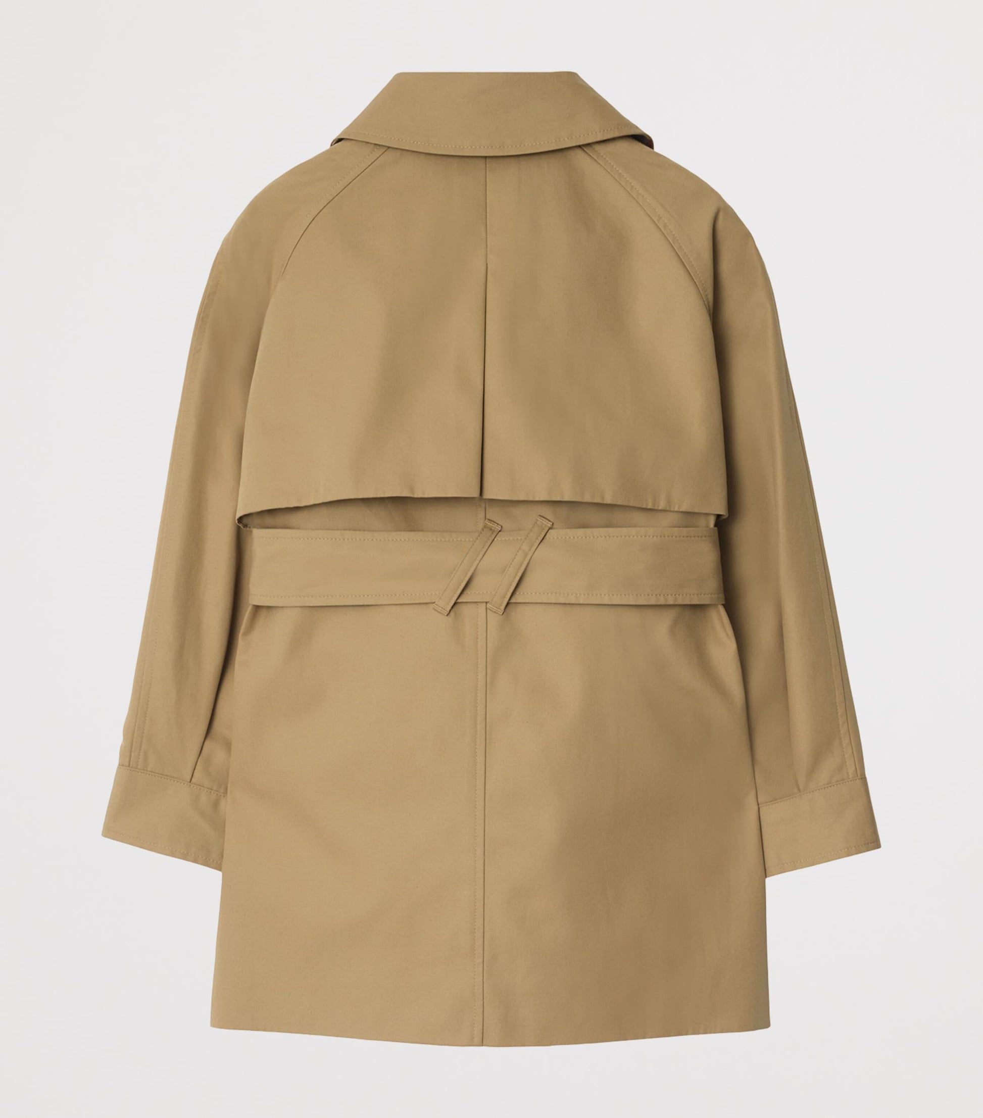 Burberry Kids Cotton Hooded Trench Coat (3-12 Years)