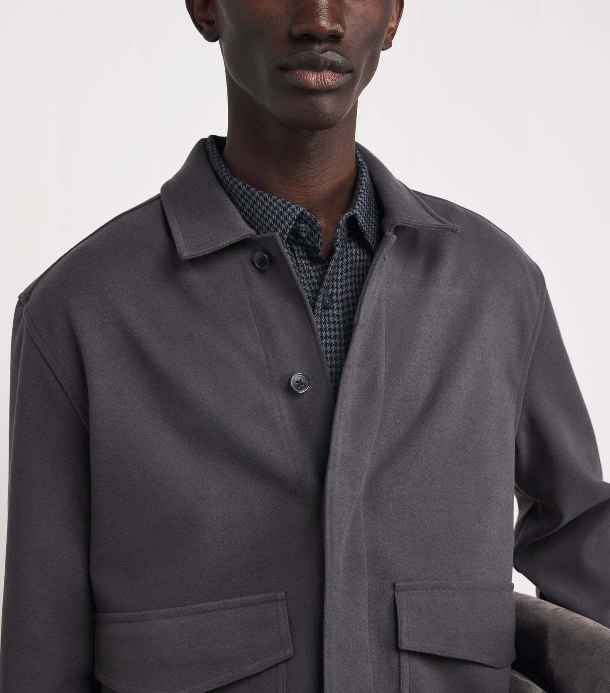 Grey McFarland Bomber Jacket