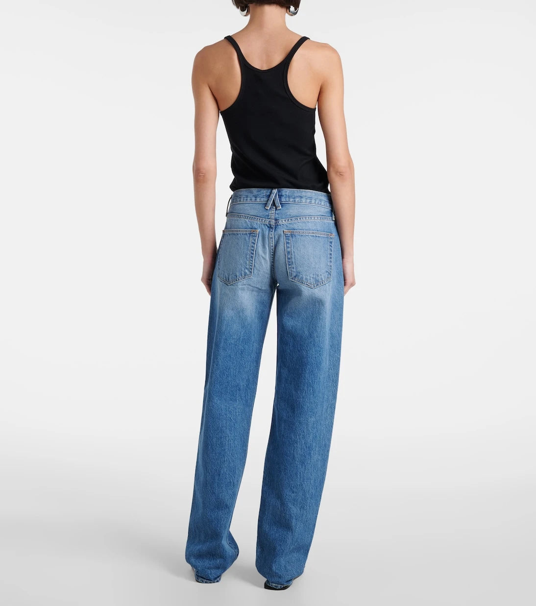 Slvrlake - Ellie low-rise wide-leg jeans