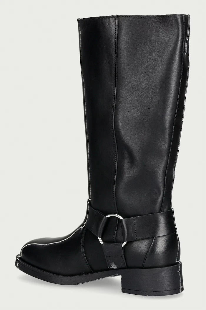 Steve Madden diz altı kadın deri bot Zamza
