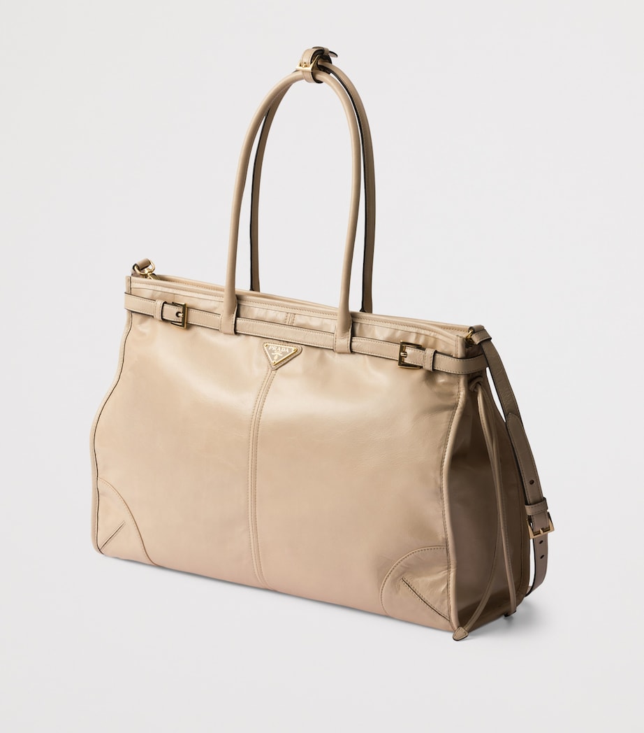 Extra Large Leather Bonnie Shoulder Bag