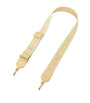 Yellow Cotton-Blend Anagram Bag Strap