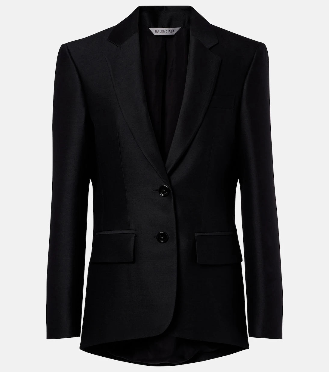 Balenciaga - Wool and silk blazer