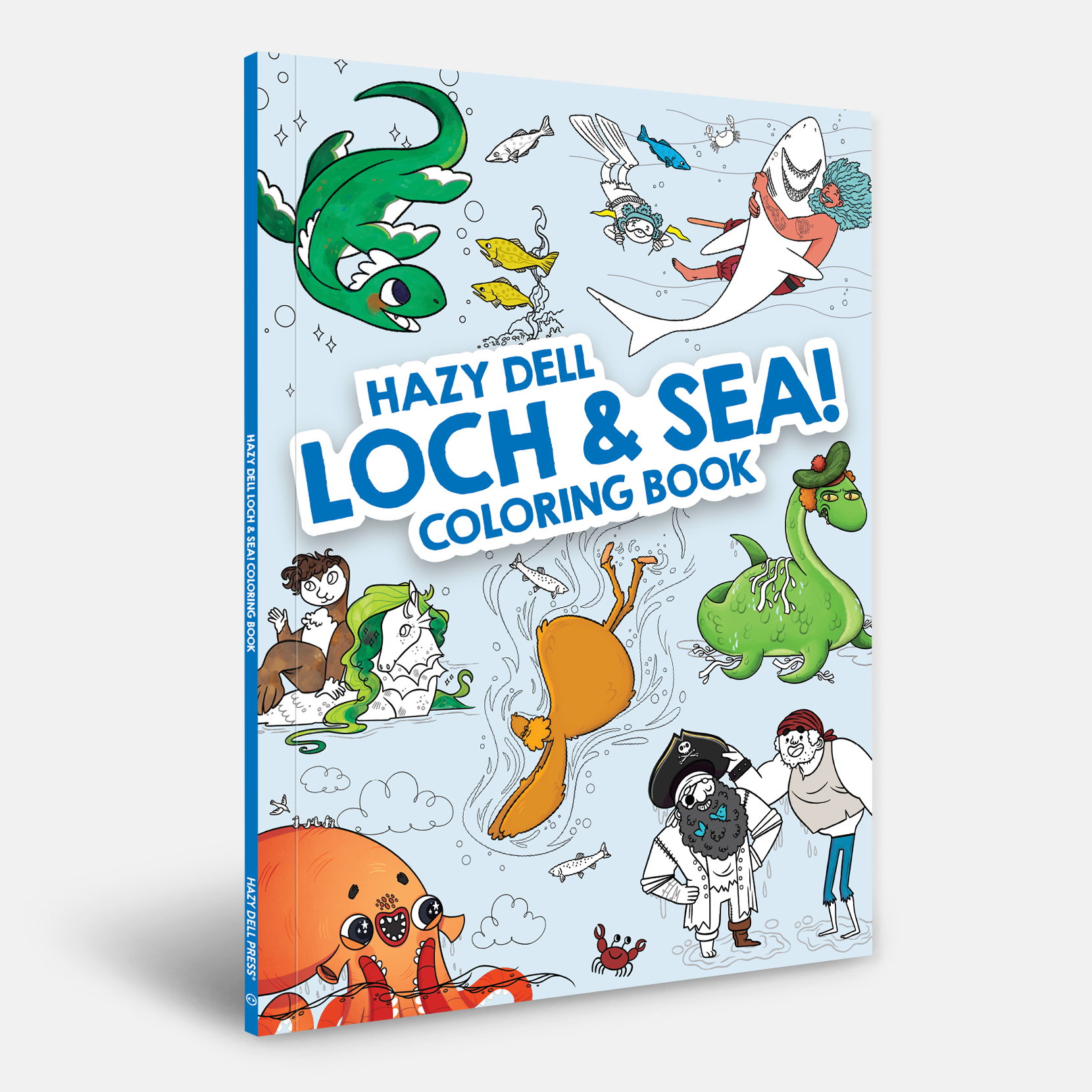 Hazy Dell Press - Hazy Dell Loch & Sea! Coloring Book