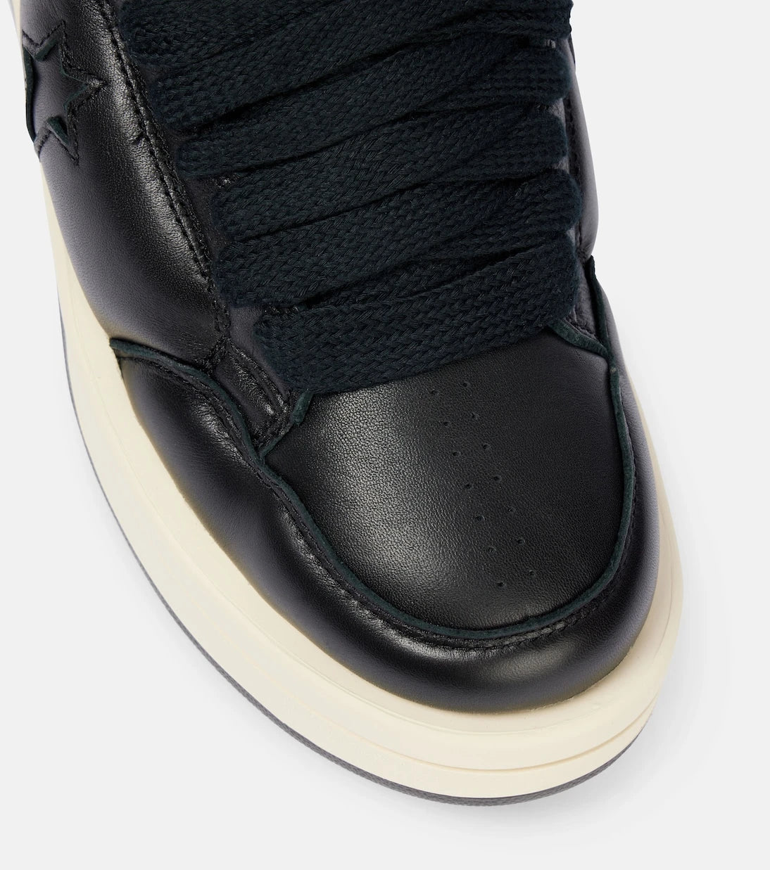 Rick Owens - x Converse Turbowpn leather sneakers