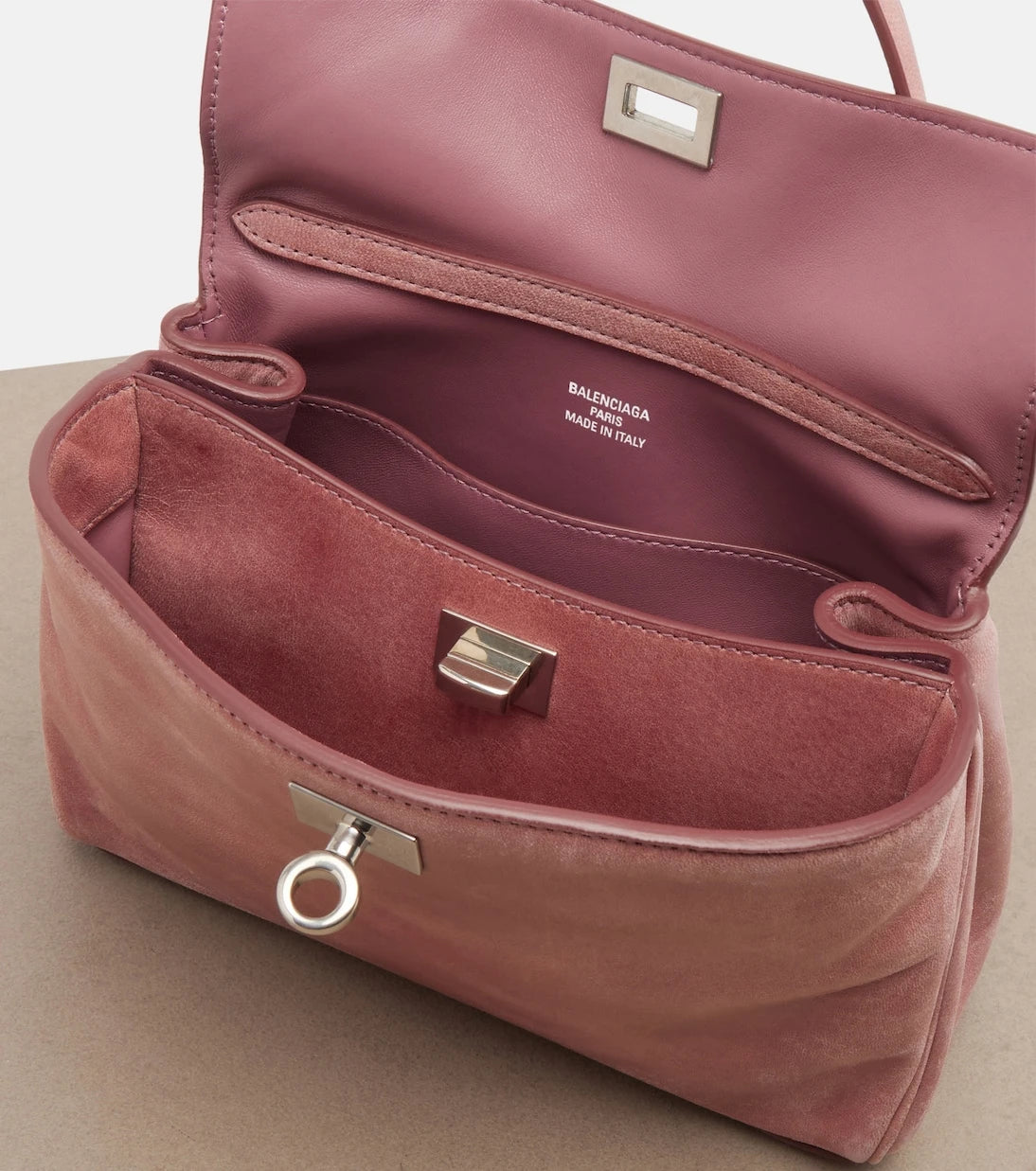 Balenciaga - Rodeo Mini leather top-handle bag