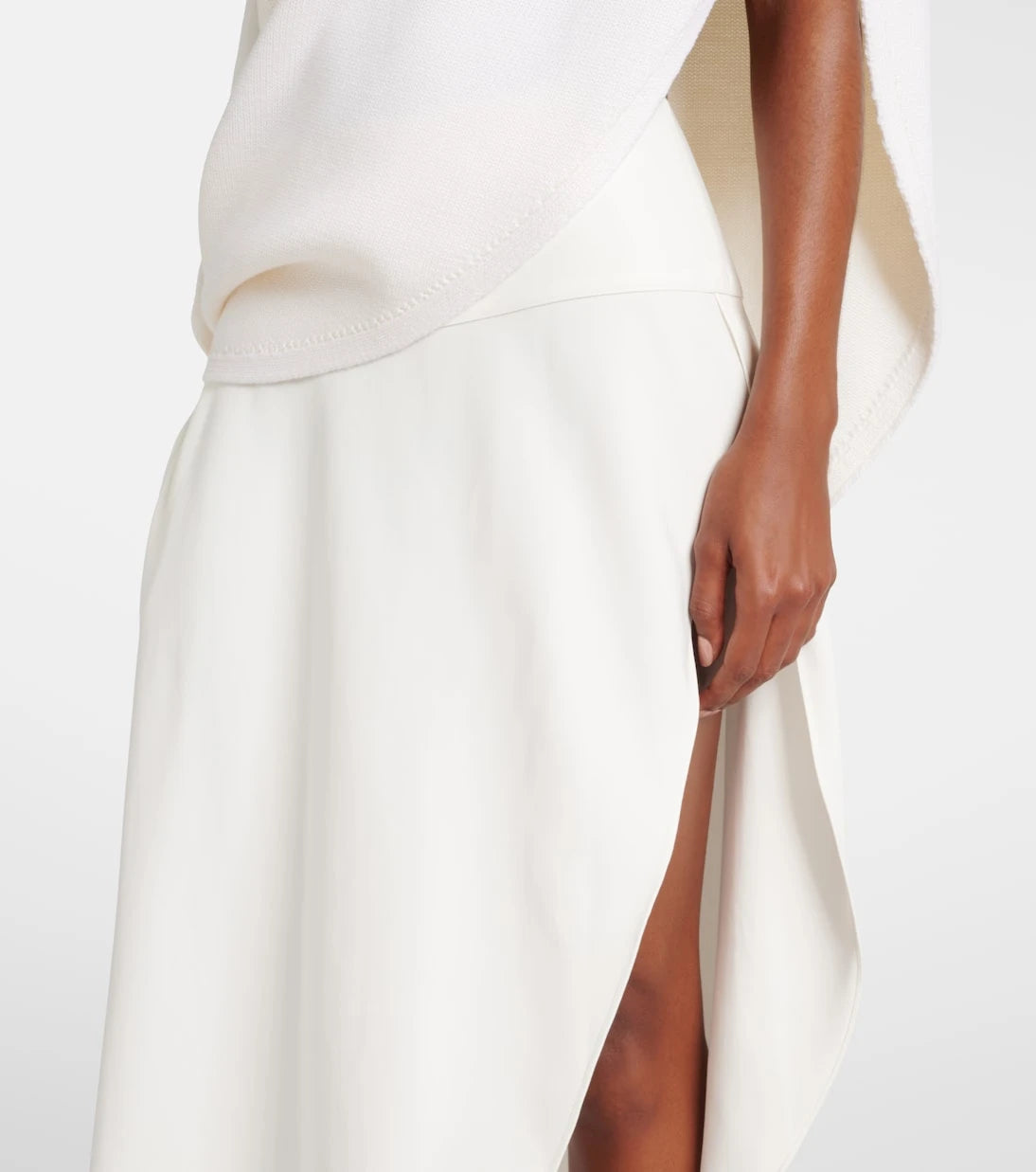 Alaïa - Asymmetric midi skirt