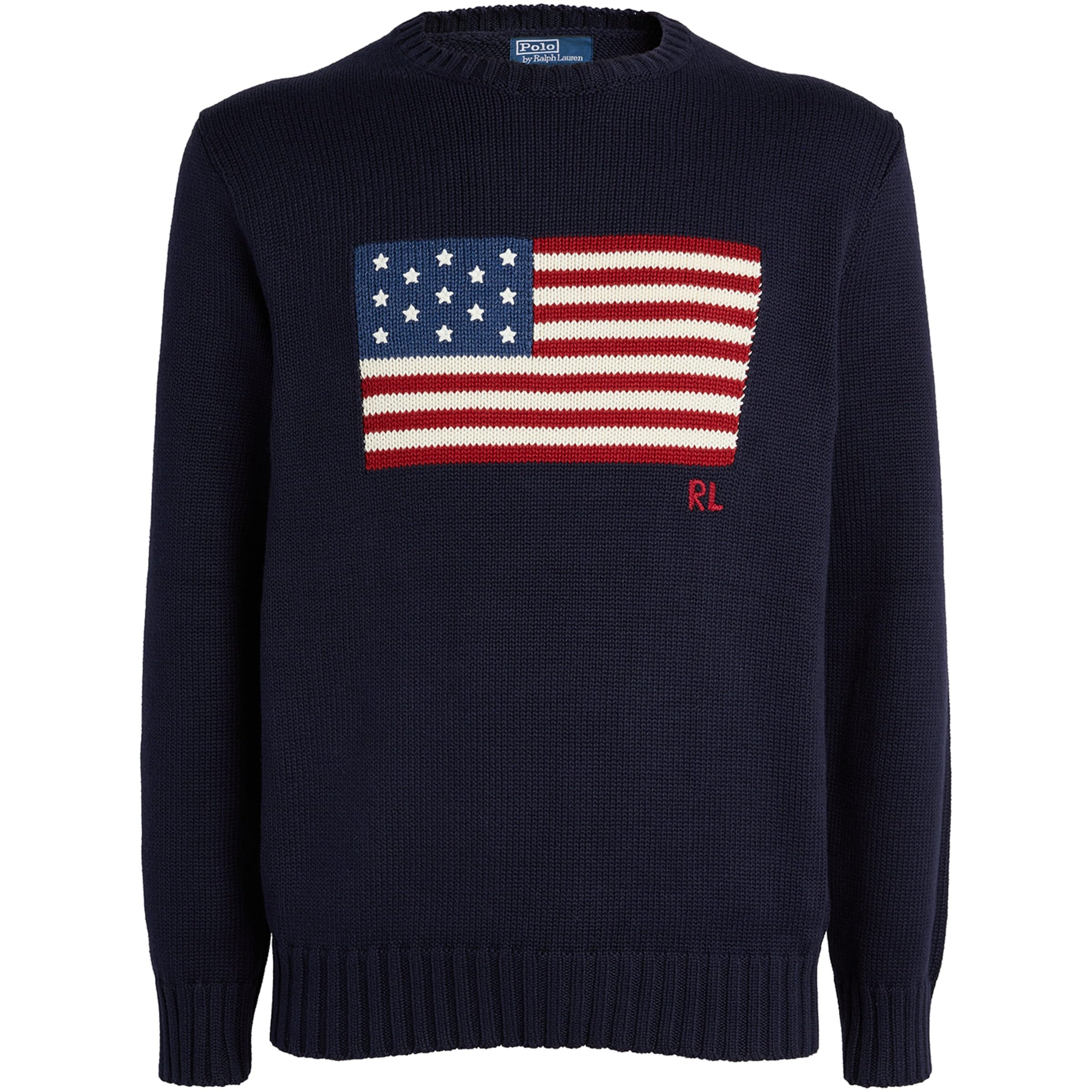 Blue American Flag Sweater