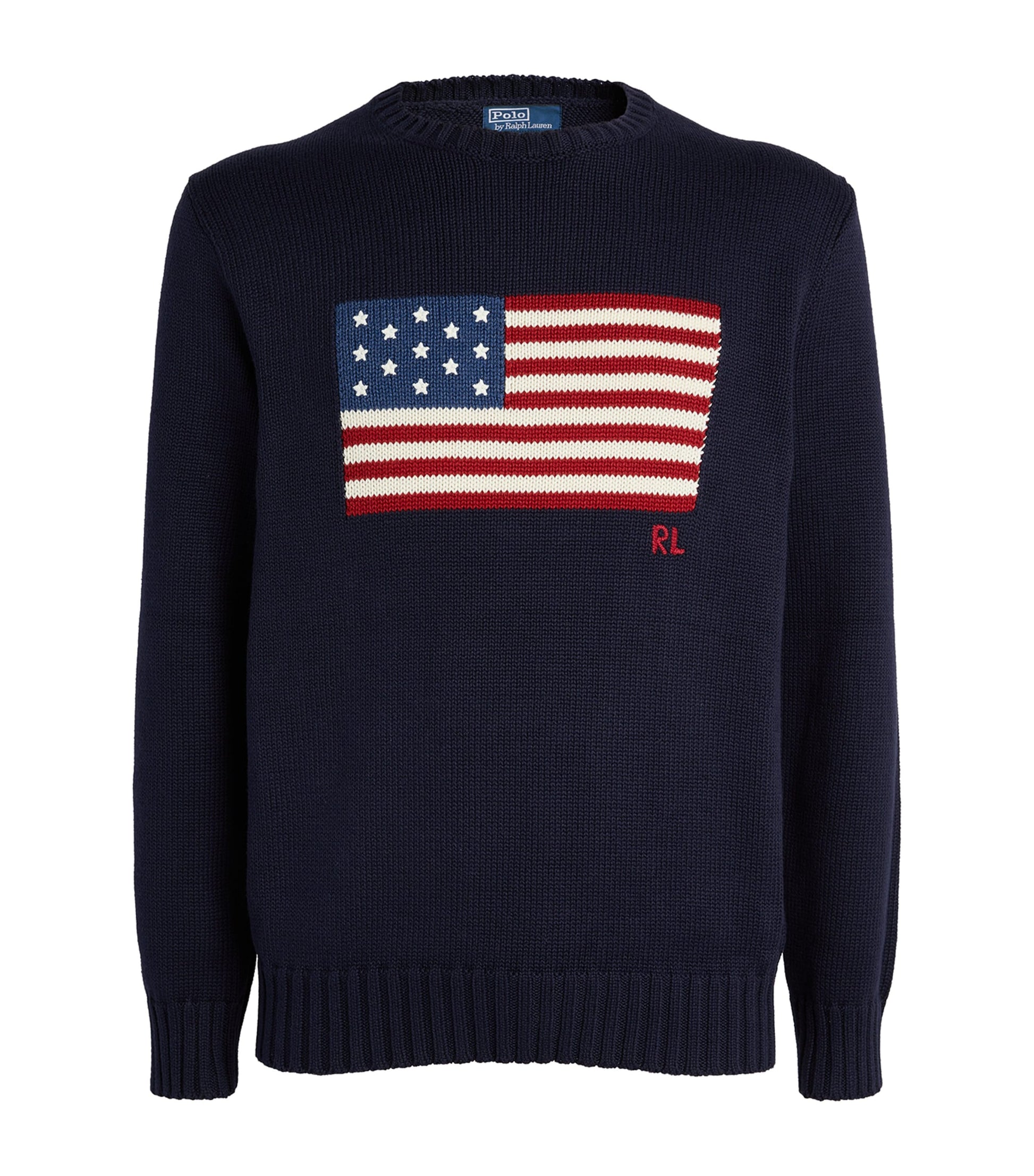 Blue American Flag Sweater