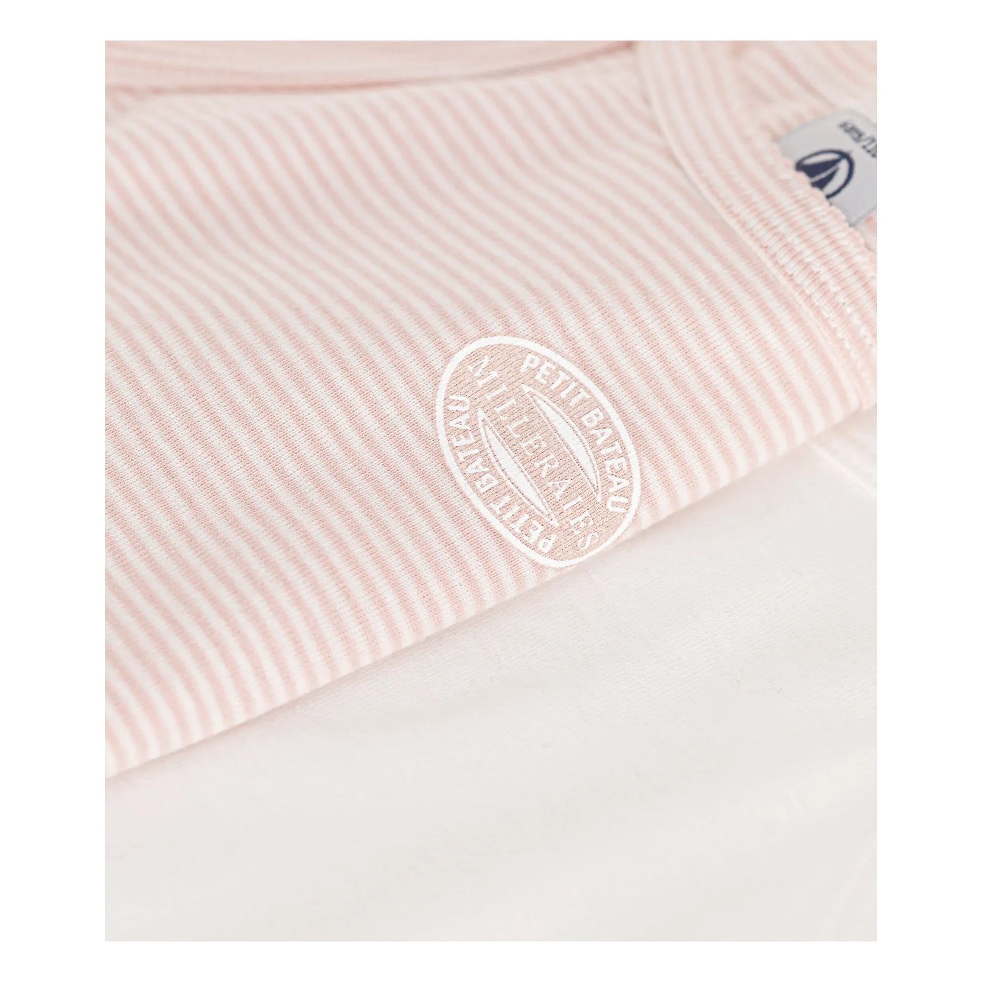 Petit Bateau - Lot 2 Striped Tank Tops | Pink