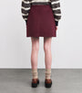 Claudie Pierlot Red Wool Mini Skirt