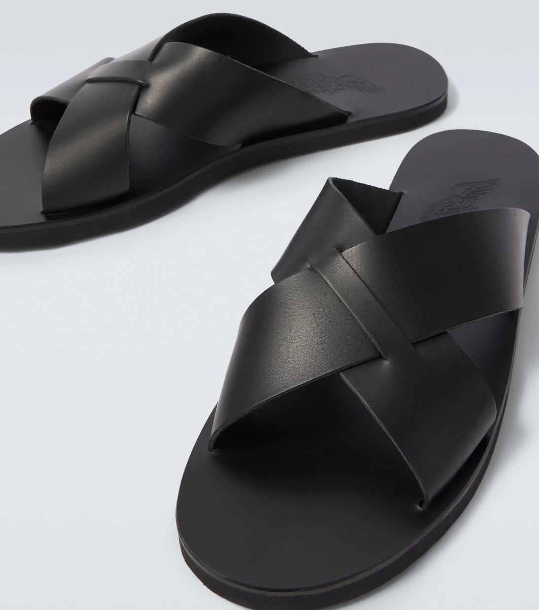 Ancient Greek Sandals - صنادل بيوس الجلدية