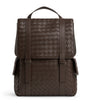 Bottega Veneta Leather Intrecciato Back-To-School Backpack