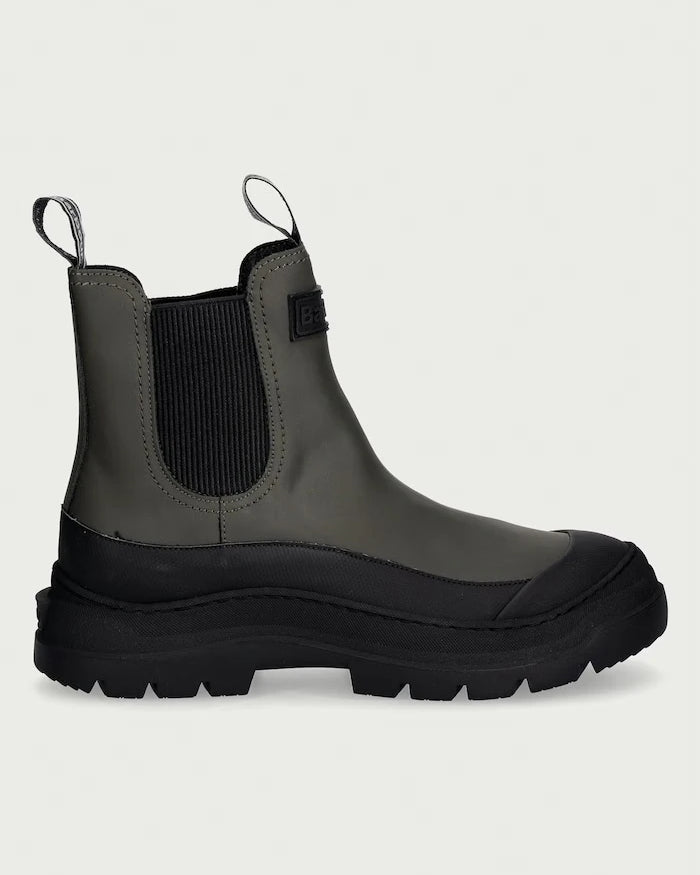 Barbour Harriety kadın platform deri chelsea bot