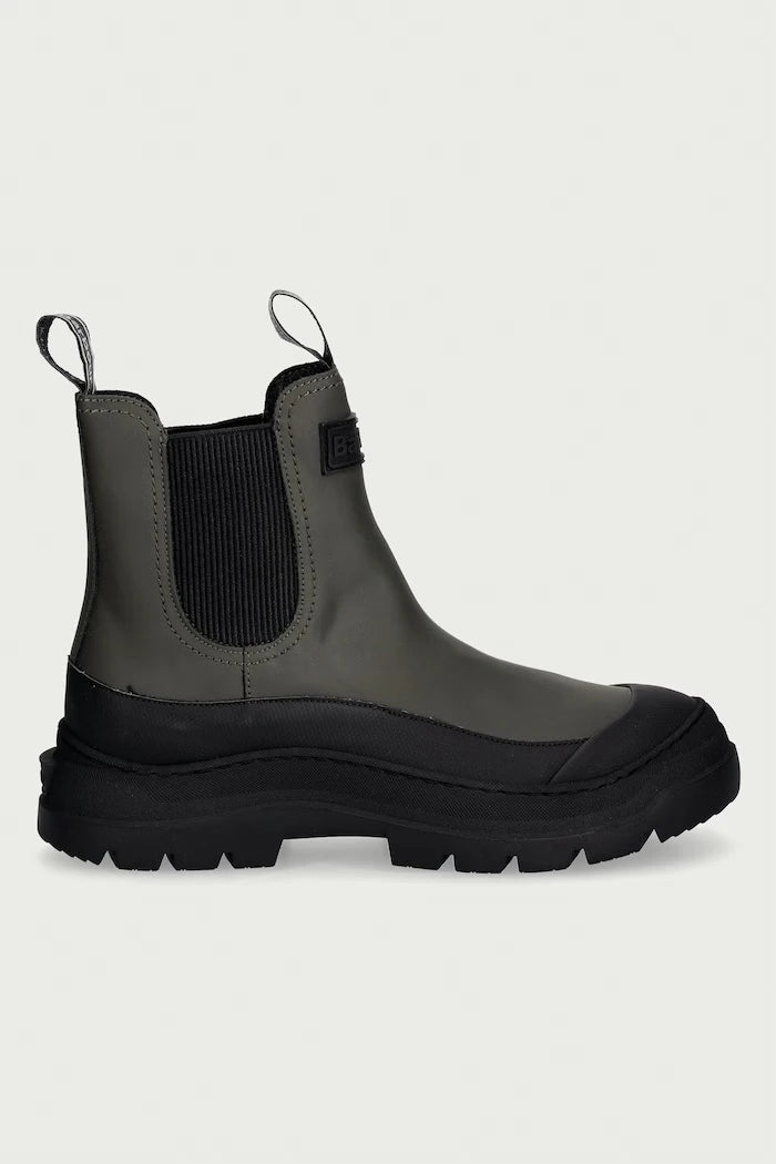 Barbour Harriety kadın platform deri chelsea bot