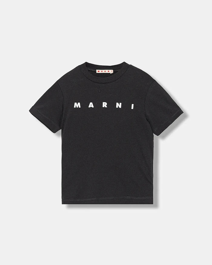Детска памучна тениска Marni MT290F T-SHIRT