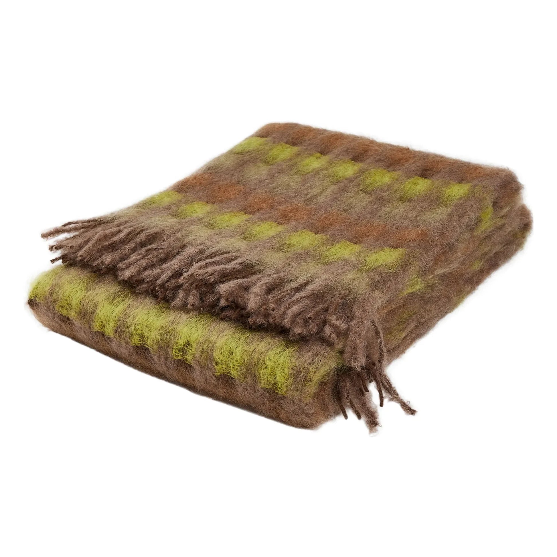 Mantas Ezcaray - Mia mohair throw | Green