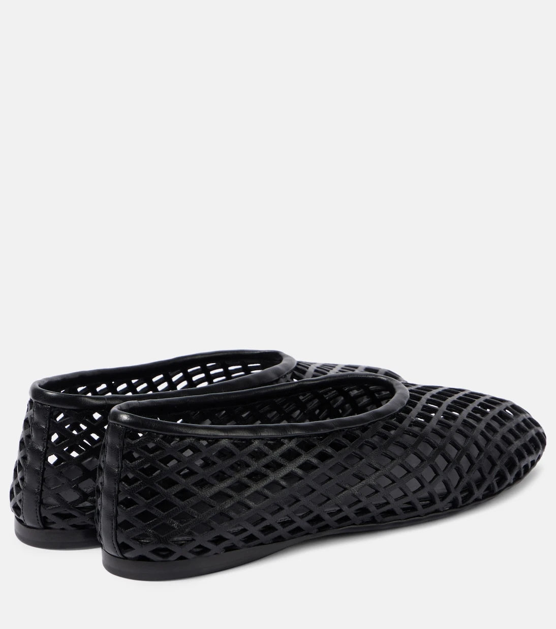 Proenza Schouler - حذاء باليه Tee من الجلد المثقب