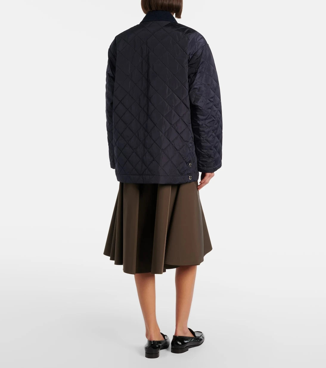 Prada - Belted midi skirt