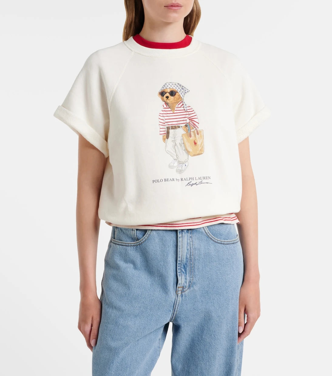 Polo Ralph Lauren - Polo Bear cotton-blend top