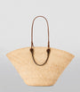 LOEWE Beige x Paula’s Ibiza Large Woven Anagram Basket Bag