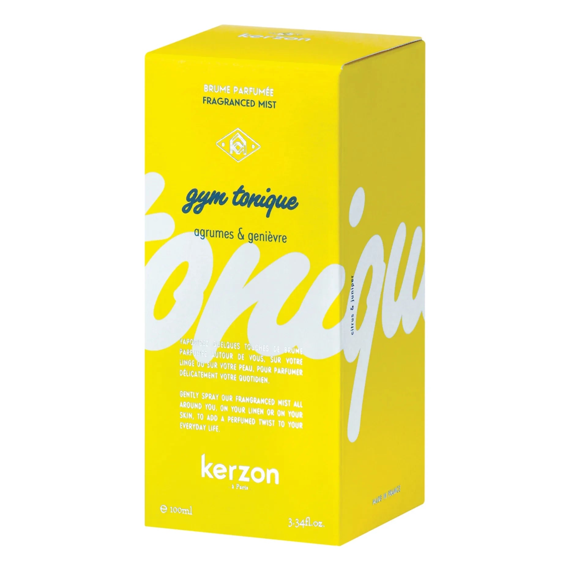 Kerzon - Gym Tonic Fragrant Mist - 100 ml