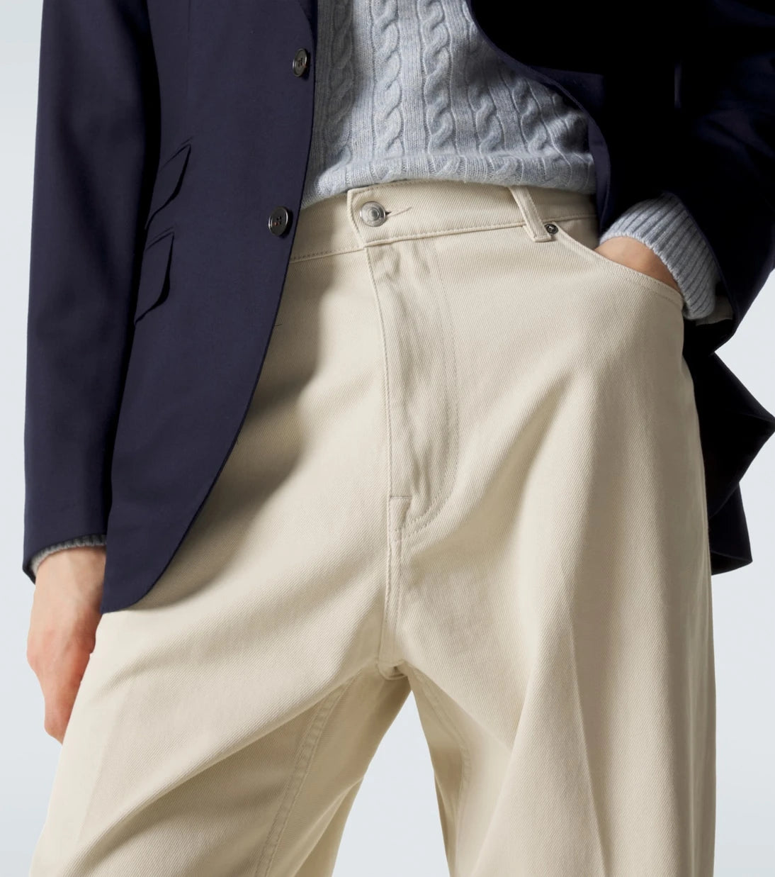 Dunhill - Cotton straight pants