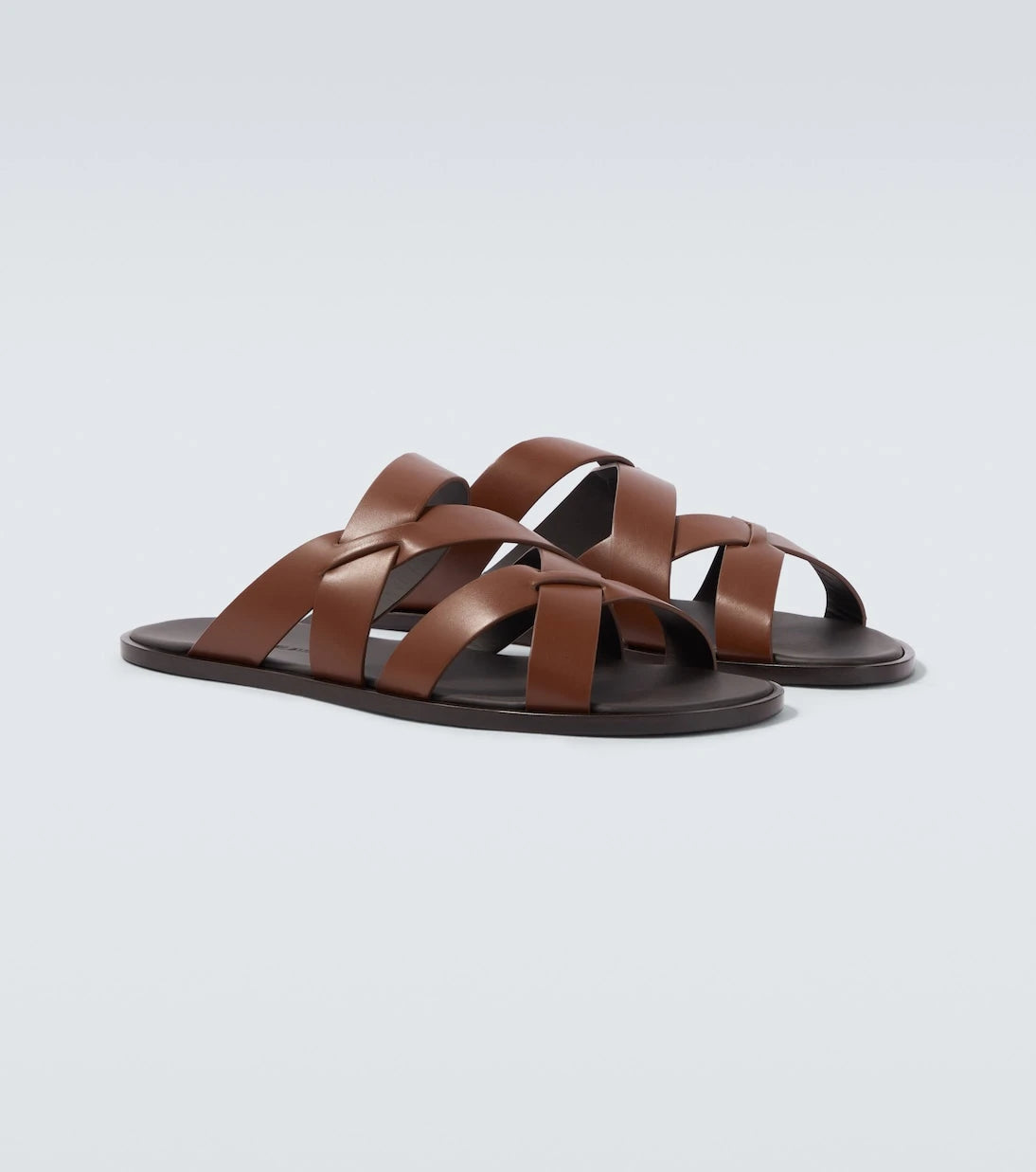 Manolo Blahnik - Marvin leather sandals
