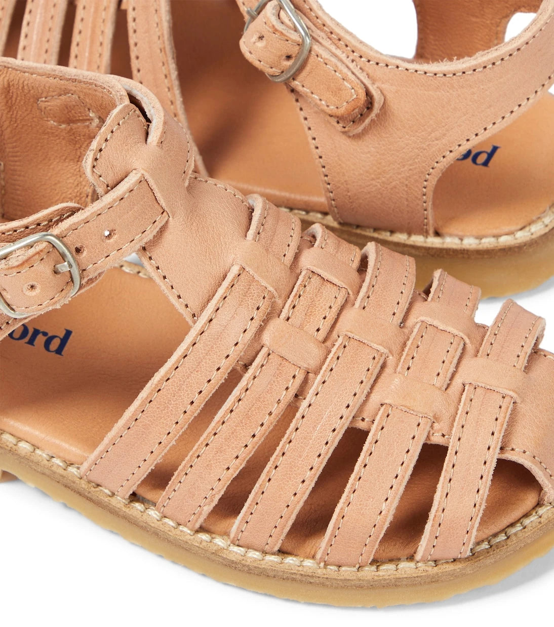 Petit Nord - Braided leather sandals