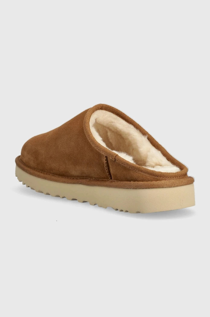 Велурени чехли UGG Classic Slip-on