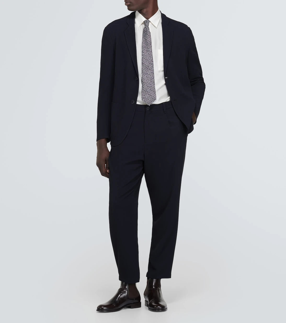 Giorgio Armani - Virgin wool straight pants