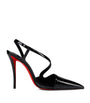 Christian Louboutin Black Rosa Z Patent Leather Pumps 100