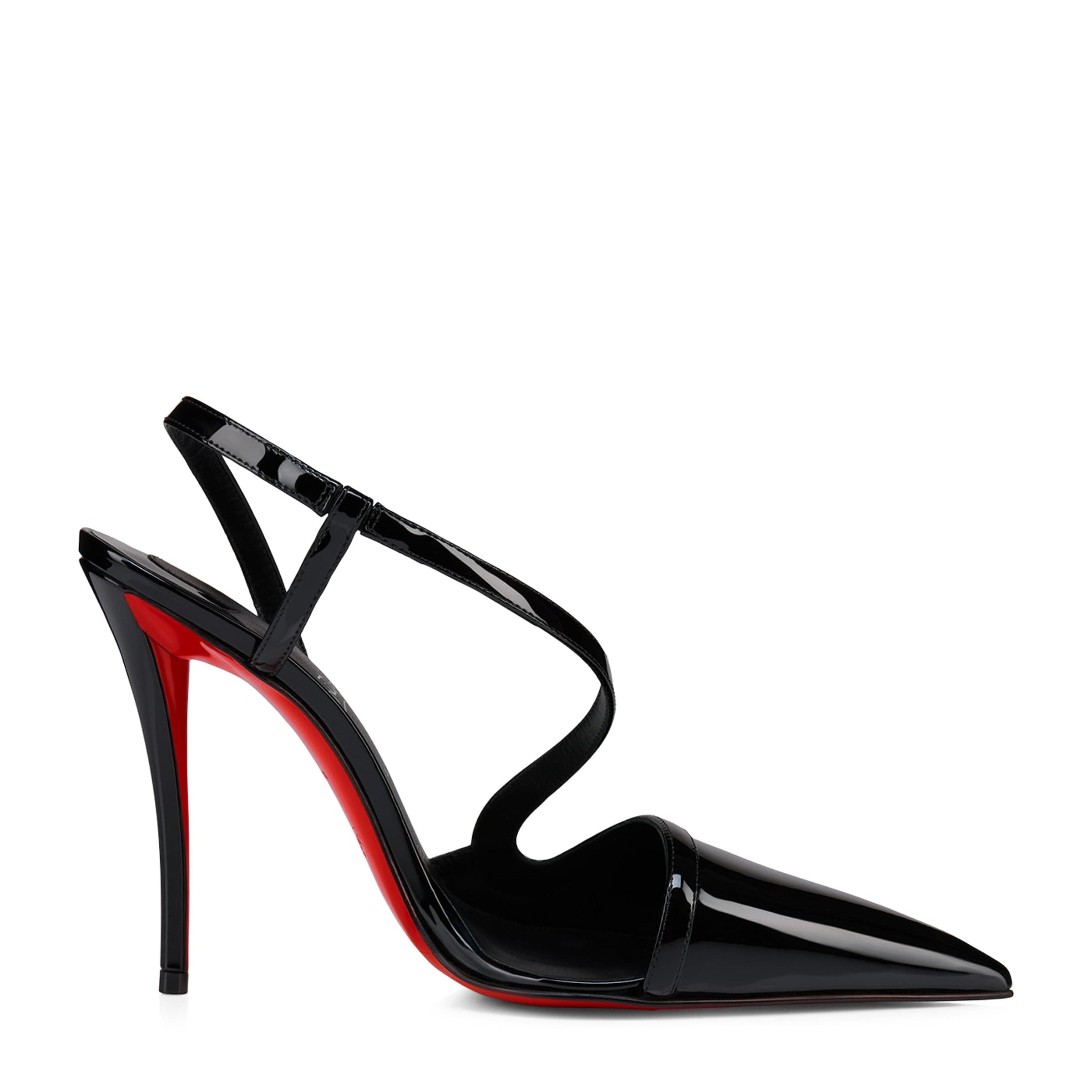 Christian Louboutin Black Rosa Z Patent Leather Pumps 100