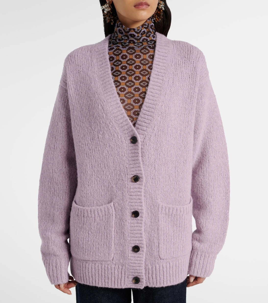 Dries Van Noten - Alpaca and wool-blend cardigan