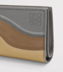 Grey Leather Landscape Wallet