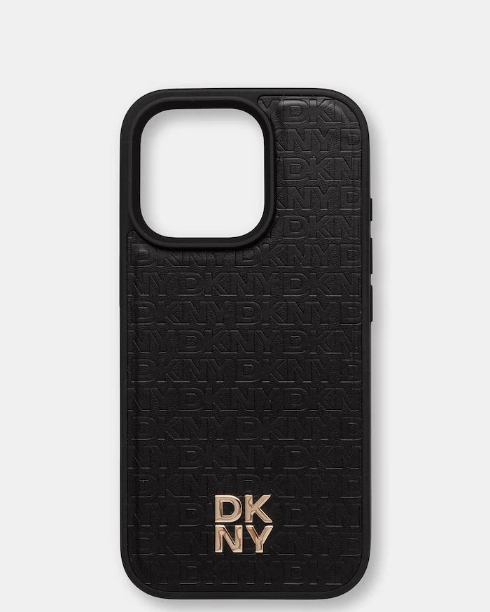 DKNY кейс за телефон от имитация на кожа iPhone 16 Pro