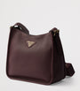 Prada Burgundy Medium Leather Shoulder Bag