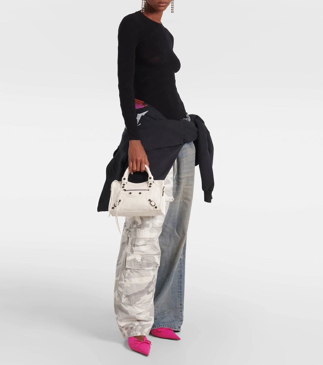 Balenciaga - Le City Mini leather tote bag