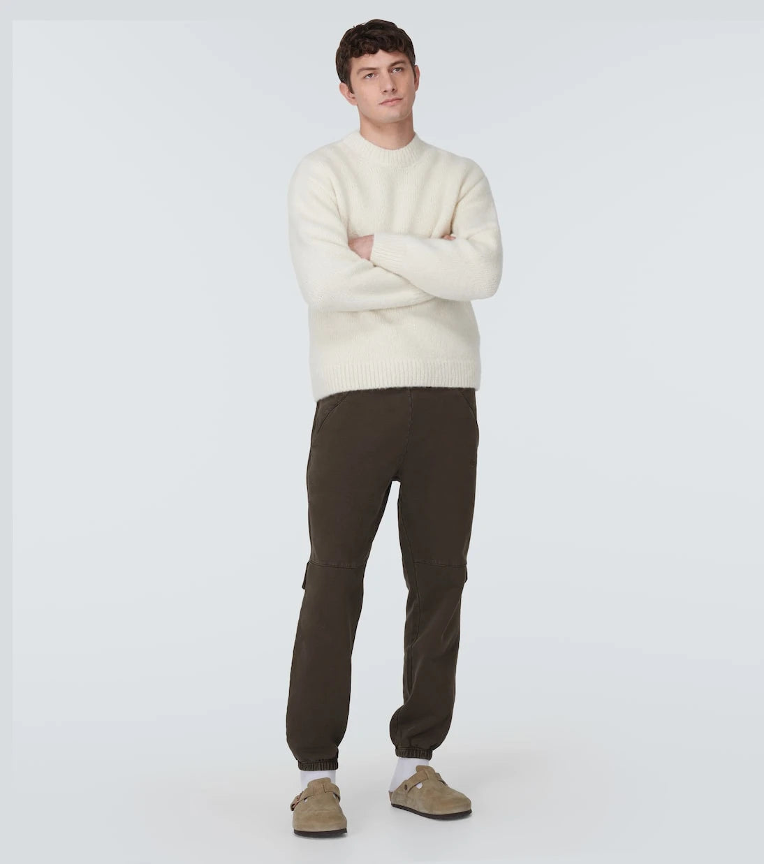 Jacquemus - Le Jogging Camargue cotton fleece sweatpants