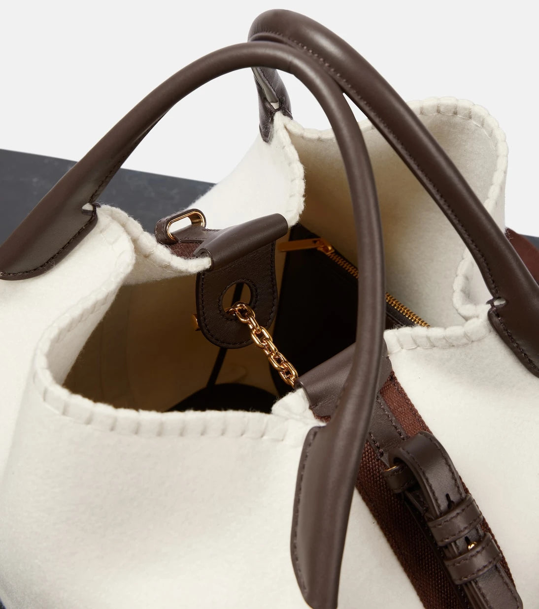 Loro Piana - Bale Large cashmere bucket bag