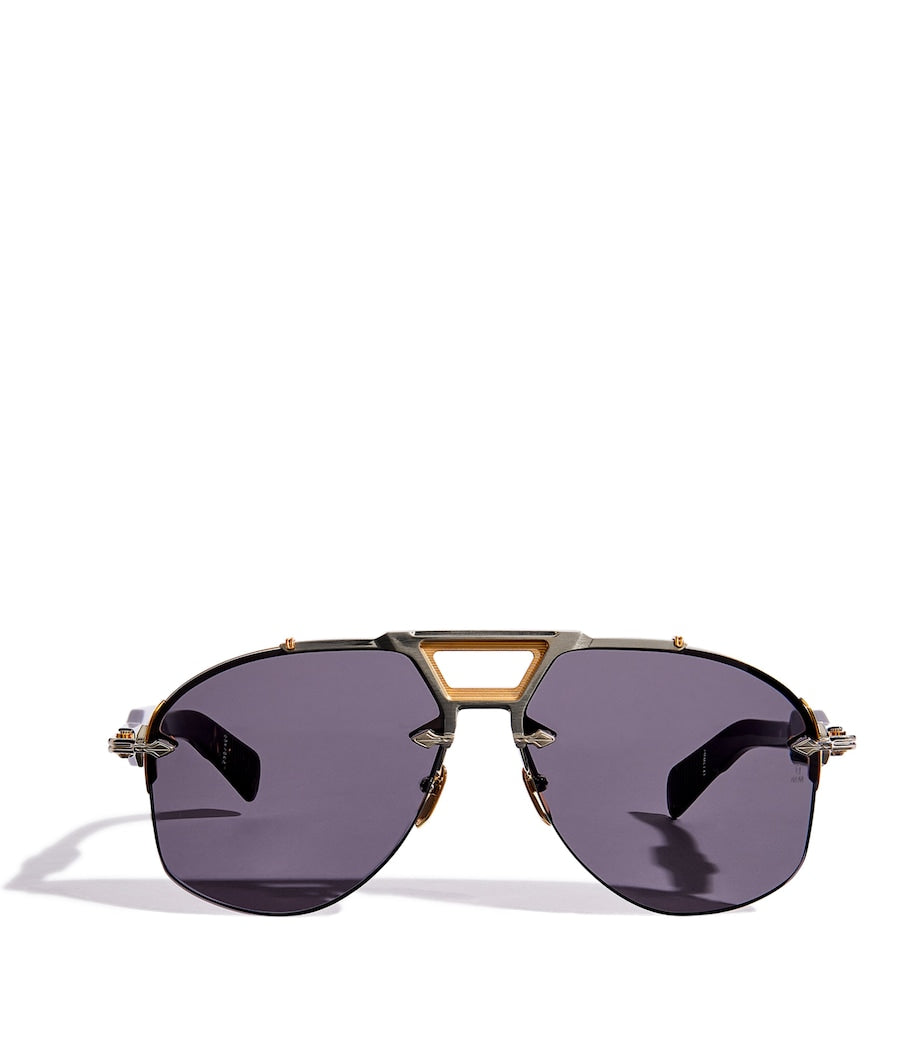 Jacques Marie Mage Alta Aviator Sunglasses