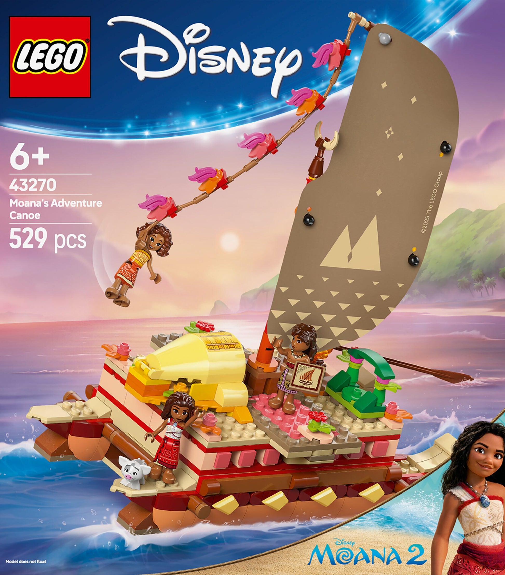 Disney Moana's Adventure Canoe 43270