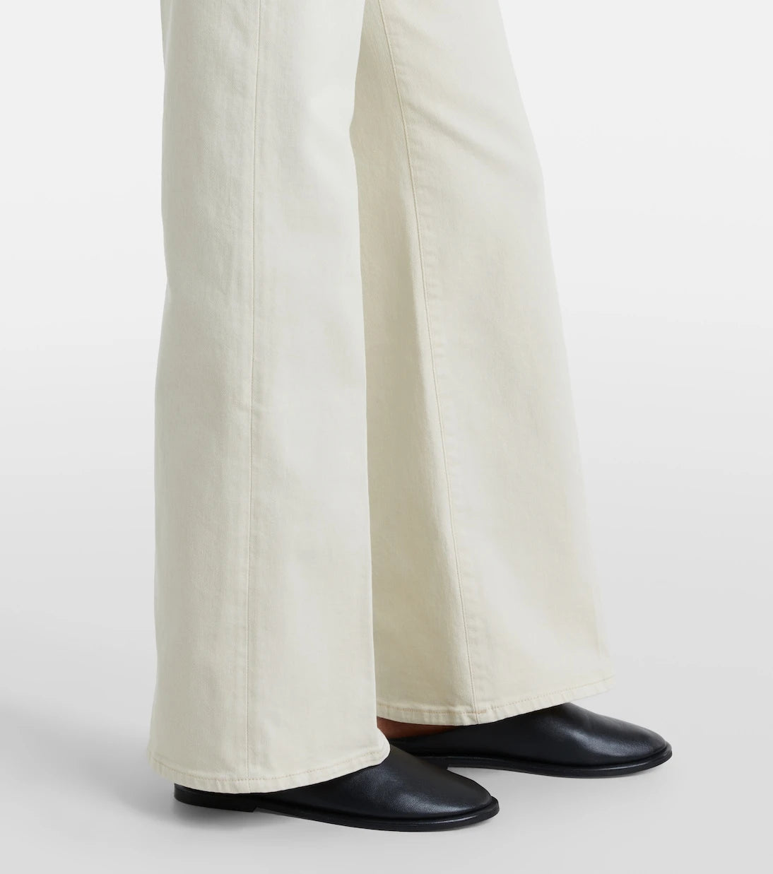 7 For All Mankind - Lotta Tailorless wide-leg jeans