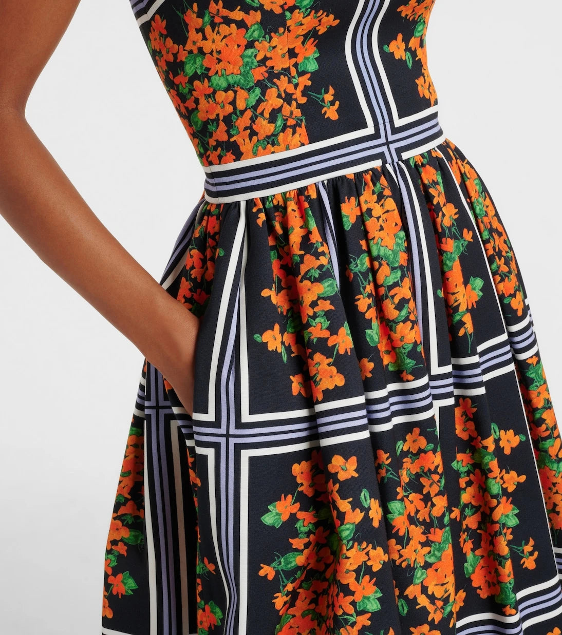 Carolina Herrera - Printed midi dress