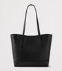 Mulberry Black Leather East West Tote Bag