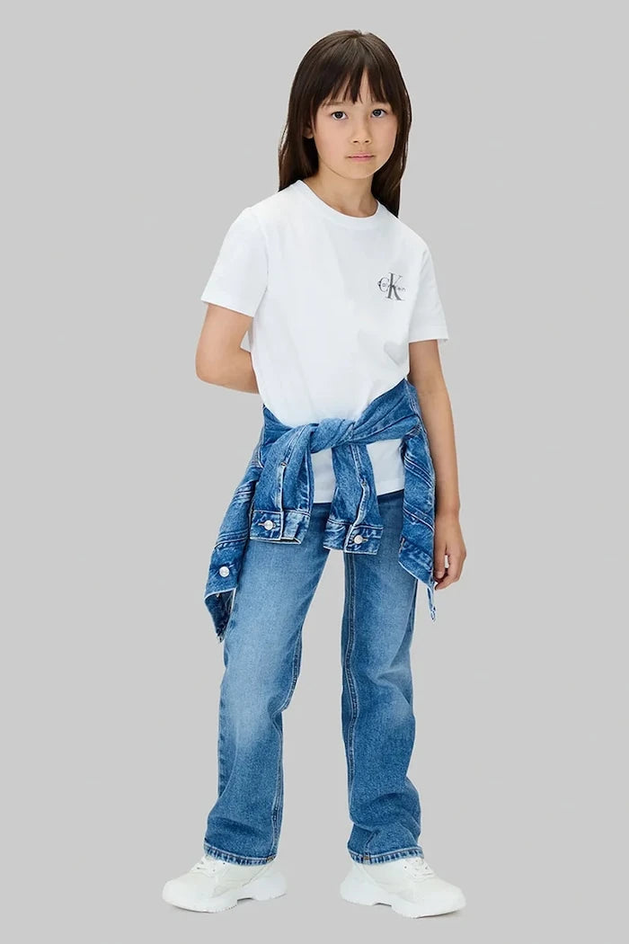 Calvin Klein Jeans Çocuk Düz Kesim Jean