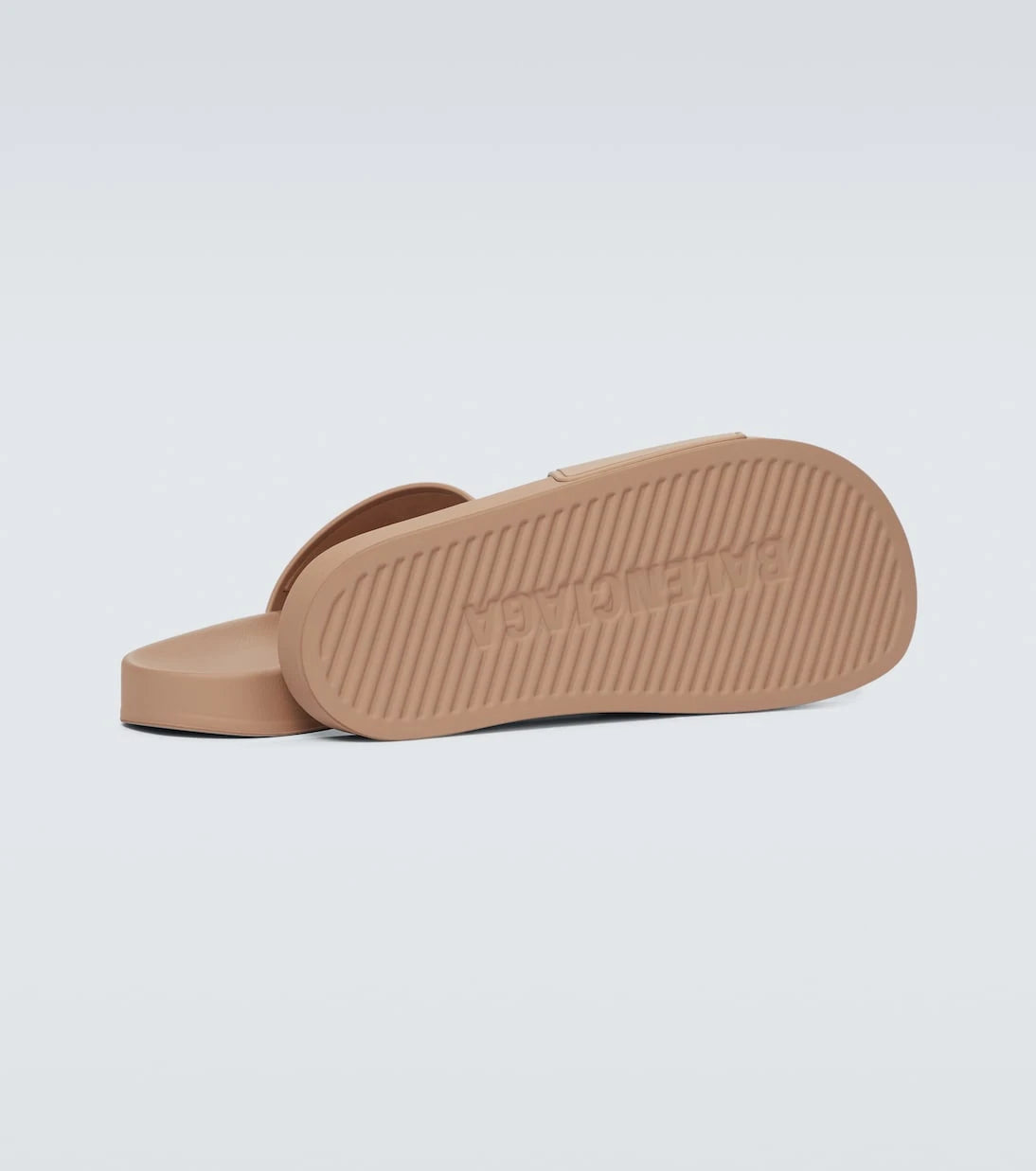 Balenciaga - نعال بول لوغو المطاطية